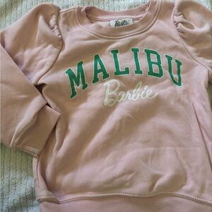 Barbie Malibu Light Pink Sweatshirt